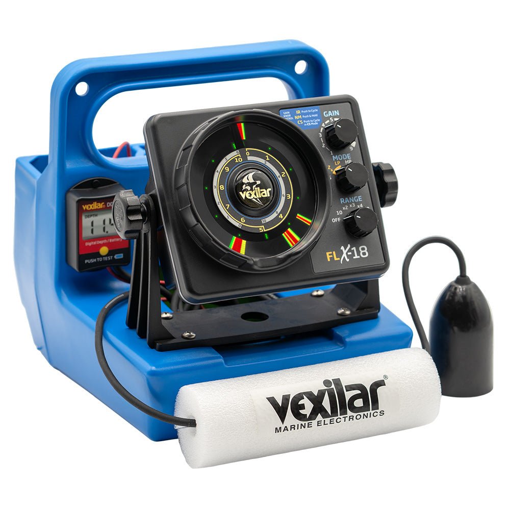 Vexilar FLX - 18 Genz Pack w/12 Degree Ice - Ducer DD - 100 [GPX1812] - Houseboatparts.com