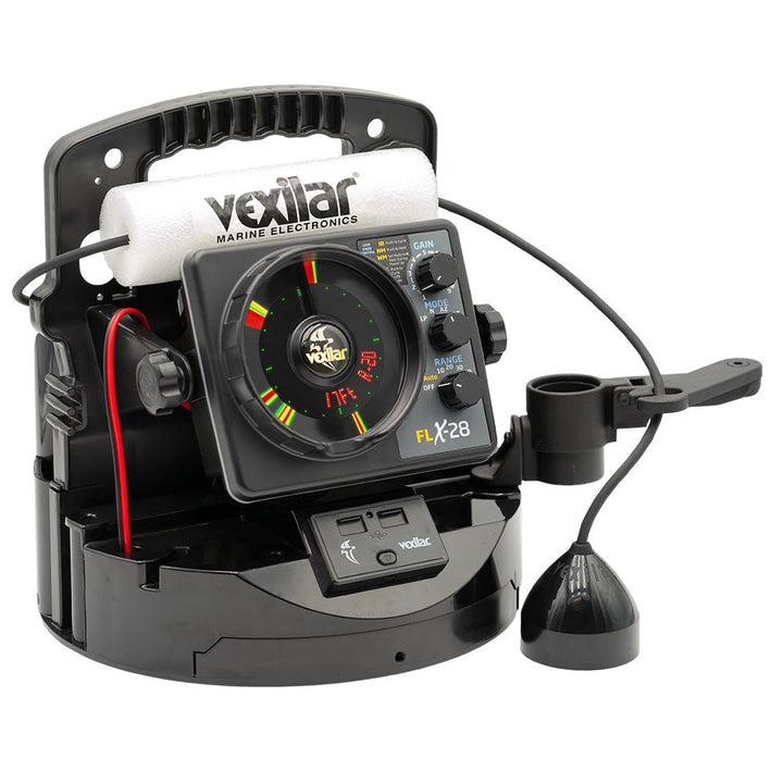 Vexilar FLX - 28 Pro Pack Elite Fishing System w/Pro View Ice - Ducer Vexilar Lithium Battery [PPEL28PV] - Houseboatparts.com