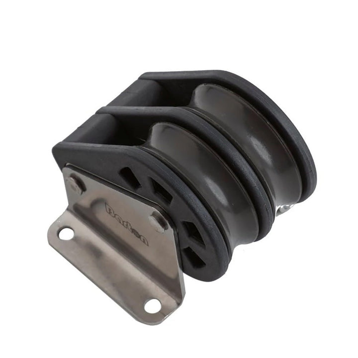 Barton Size 3 45mm Plain Bearing Pulley Block Double Upright Block [N03250] - Houseboatparts.com
