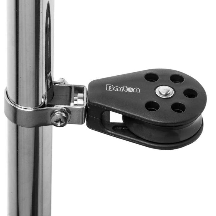 Barton Size 3 45mm Plain Bearing Pulley Block Stanchion Lead Block [N03190] - Houseboatparts.com