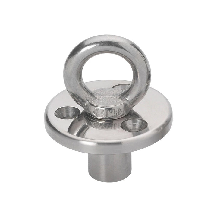 Barton Deck Plate w/Fixing Eye w/Blanking Plug - M8 Eye [60360] - Houseboatparts.com