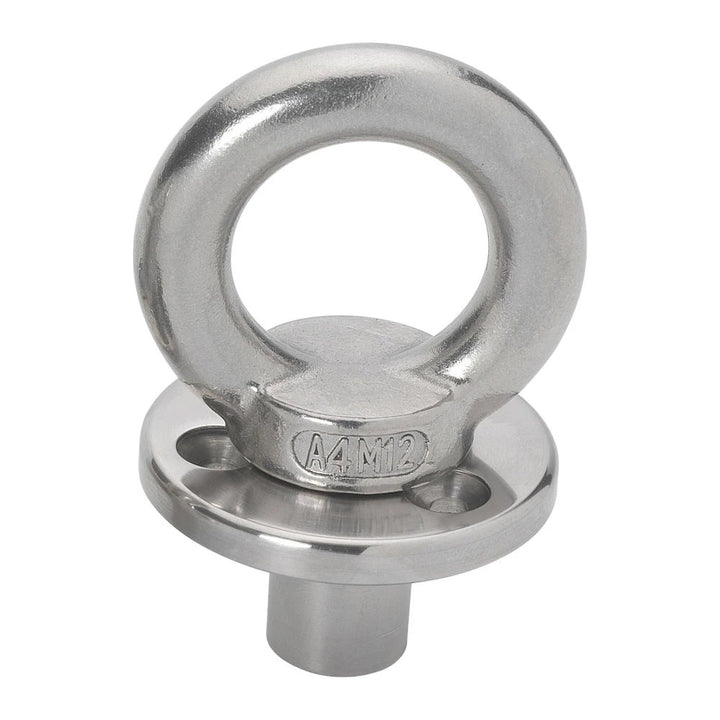 Barton Deck Plate w/Fixing Eye w/Blanking Plug - M12 Eye [60362] - Houseboatparts.com