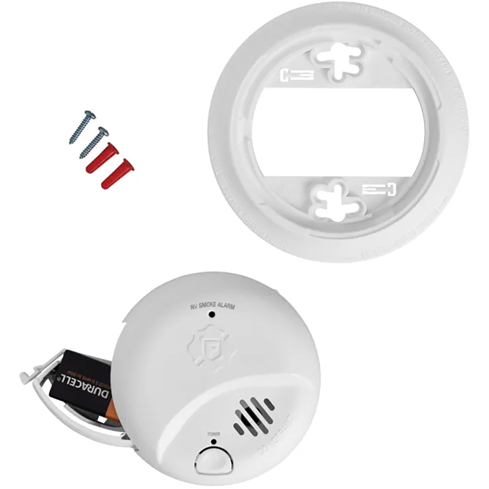 Fireboy - Xintex SMI100RV Smoke Detector 9V Battery Powered [SMI100RV] - Houseboatparts.com