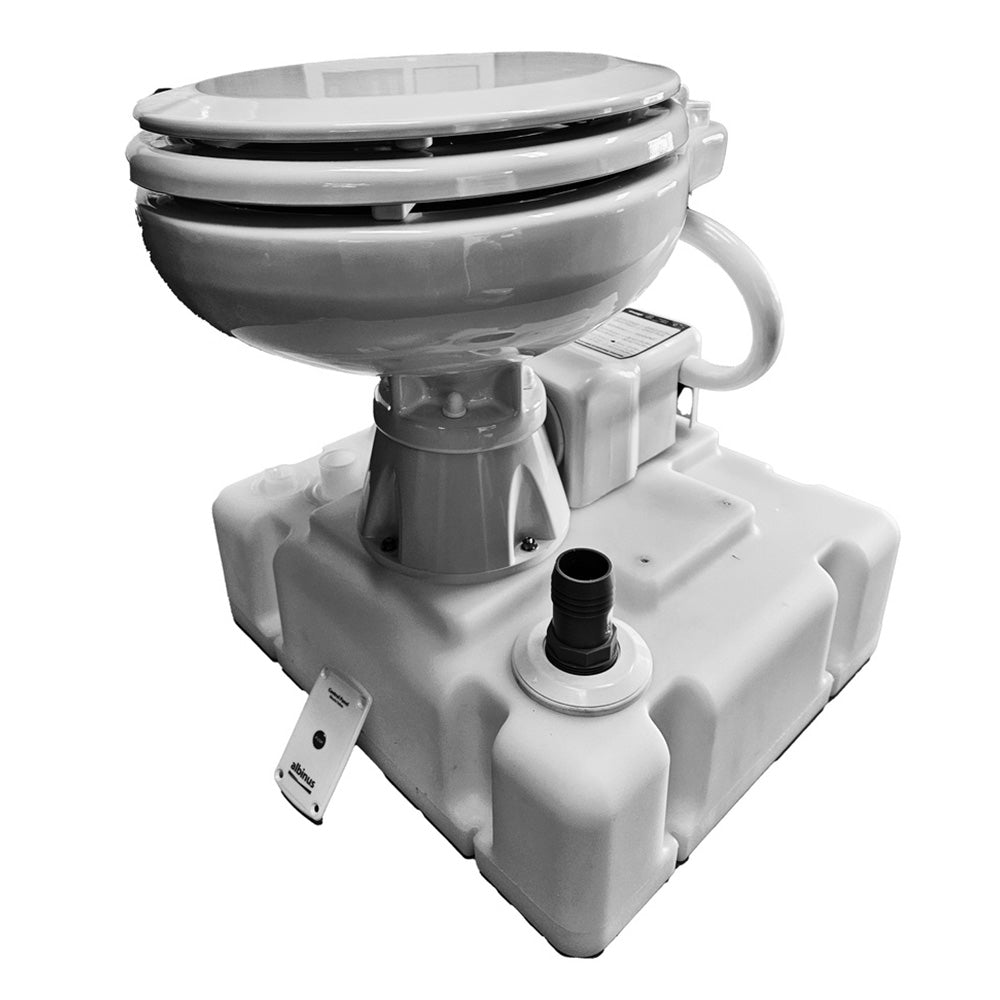 Albin Group Voyager Electric Compact Toilet System w/Tank - 12V [07 - 06 - 016] - Houseboatparts.com