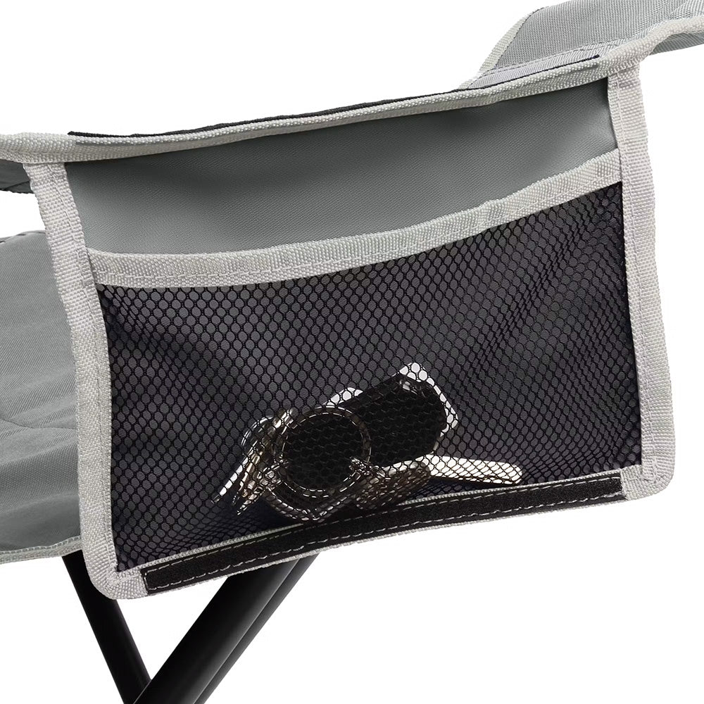 Coleman Big Tall Quad Camping Chair - Grey [2178363] - Houseboatparts.com