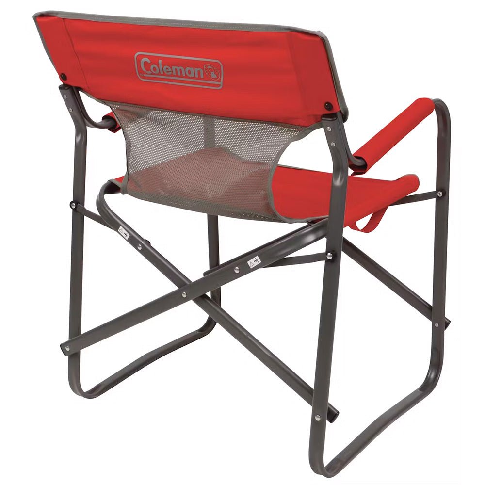 Coleman Outpost Breeze Deck Chair - Red [2000019421] - Houseboatparts.com