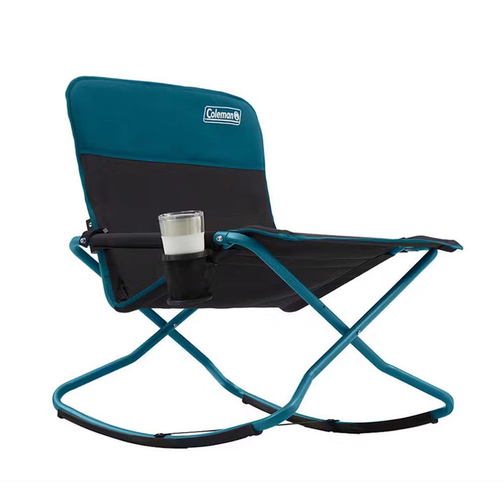 Coleman Cross Rocker Outdoor Rocking Chair - Ocean [2156592] - Houseboatparts.com