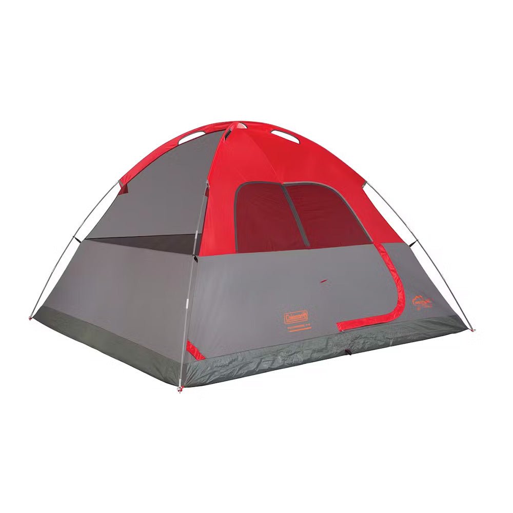 Coleman 6 - Person Flatwoods II Lightweight Dome Camping Tent - Red [2207385] - Houseboatparts.com