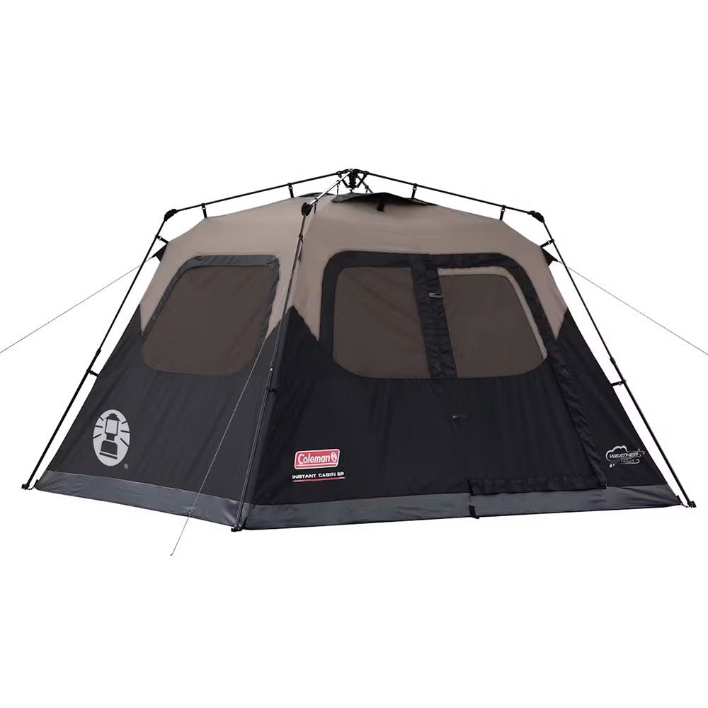 Coleman 6 - Person Instant Cabin - Black [2206913] - Houseboatparts.com