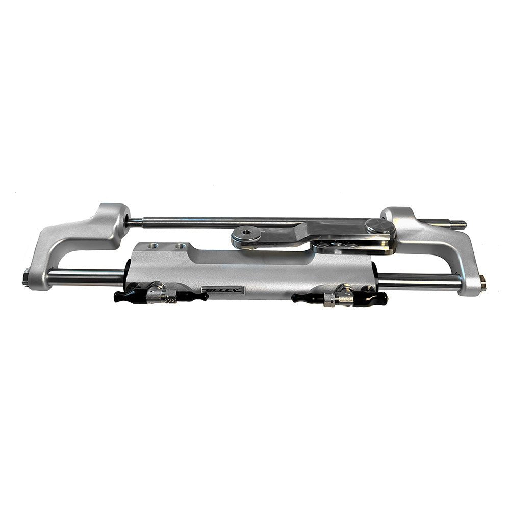 Uflex SilverSteer UC128TS High Performance Cylinder V2P w/Offset Link Arm - Port Version [UC128TS - SVS 2P] - Houseboatparts.com