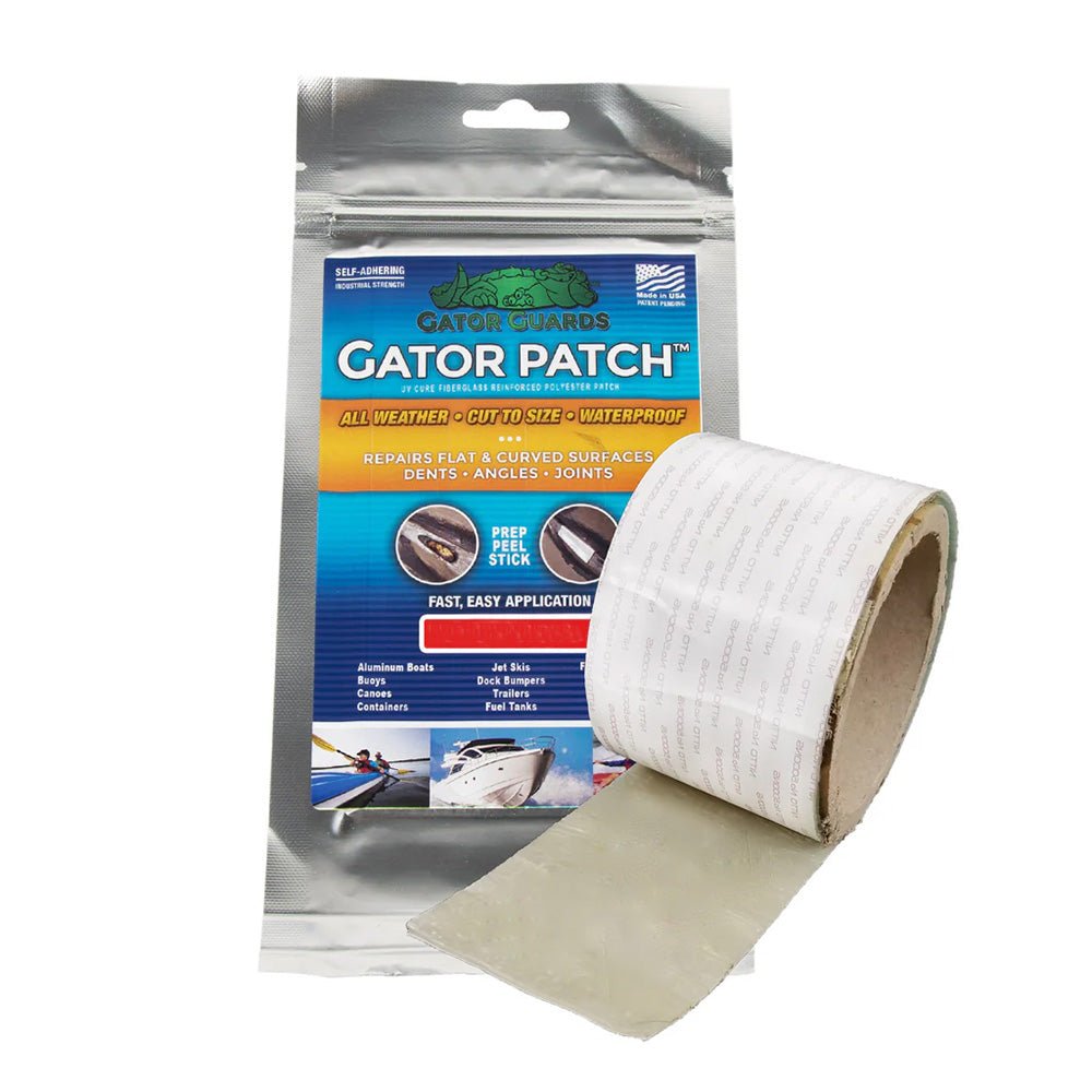 Gator Guards Gator Patch 6" x 9" Fiberglass Reinforced Repair Patch [GP - 69] - Houseboatparts.com