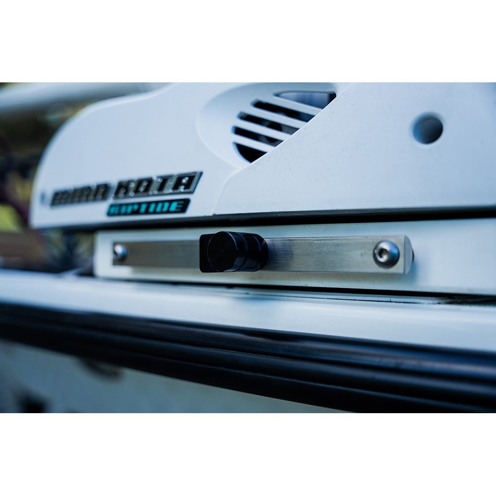 Secure Outdoors Elite Lock - Single - Minn Kota QRB - Silver [SO - EL - S - MK - SV] - Houseboatparts.com