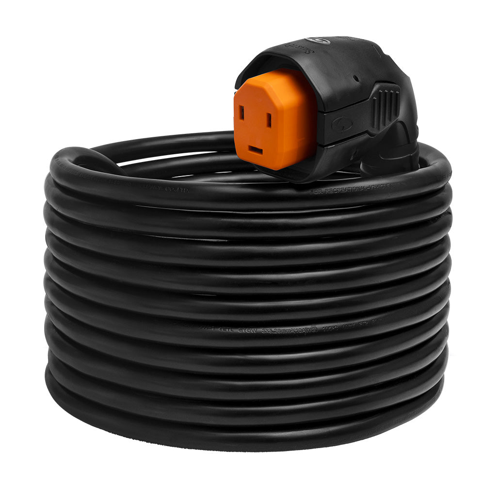 SmartPlug 30 AMP Angled RV Dual Configuration Cordset - 30' [R30303A] - Houseboatparts.com