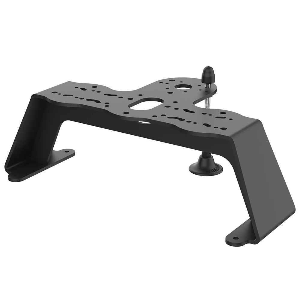 RAM Mount RAM Heavy Duty Fishfinder Deck Mount [RAM - FF1U] - Houseboatparts.com
