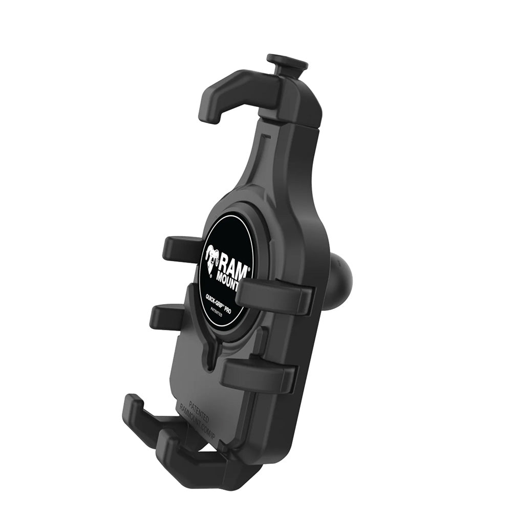 RAM Mount RAM Quick - Grip Pro Phone Holder w/Ball [RAM - HOL - PD5BU] - Houseboatparts.com