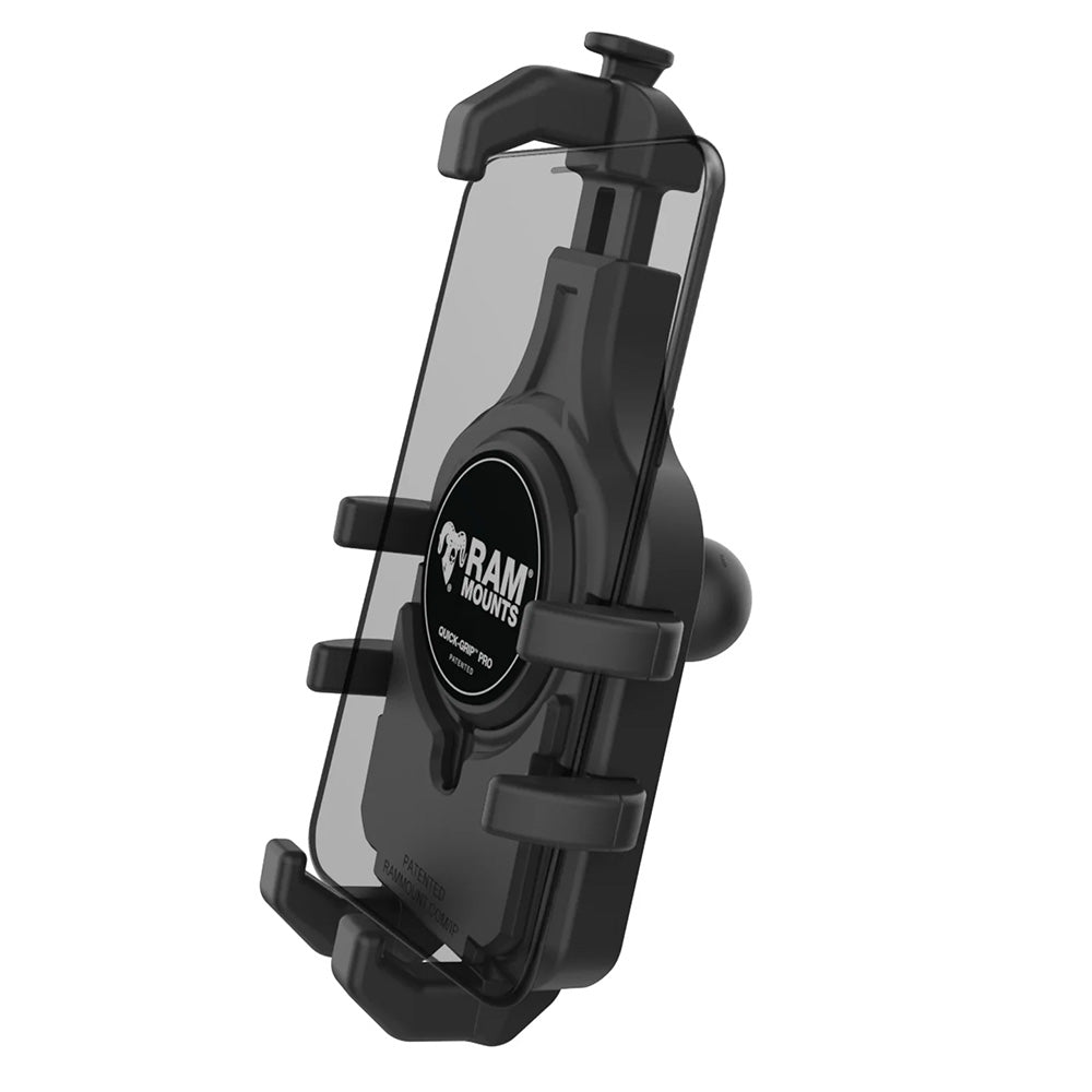 RAM Mount RAM Quick - Grip Pro Phone Holder w/Ball [RAM - HOL - PD5BU] - Houseboatparts.com