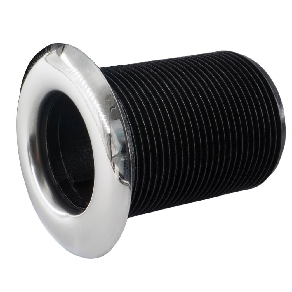Forespar Pro Series Valve Stainless Steel Capped Thru - Hull Fits 1" - 1 - 1/4" [930002SS] - Houseboatparts.com
