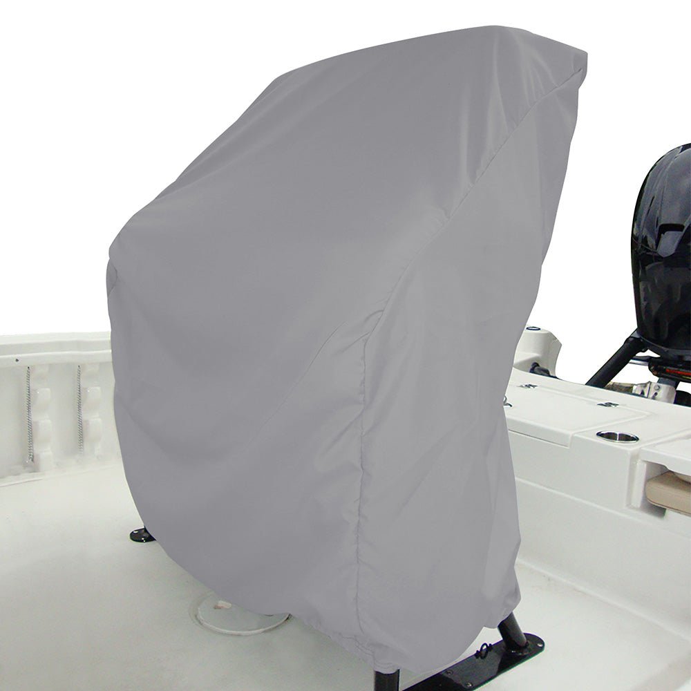 Carver Sun - DURA Universal Leaning Post Cover - Mist Grey [84013S - 11] - Houseboatparts.com