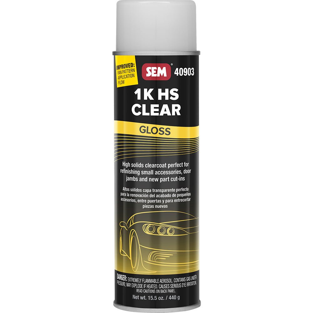 SEM 1K HS Clear - 20oz Aerosol Can - Gloss Finish [40903] - Houseboatparts.com