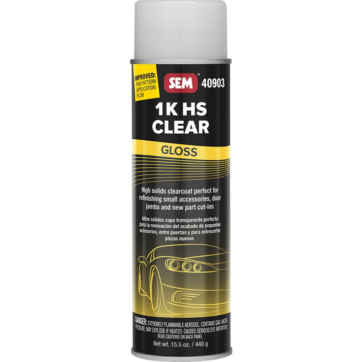 SEM 1K HS Clear - 20oz Aerosol Can - Gloss Finish [40903] - Houseboatparts.com
