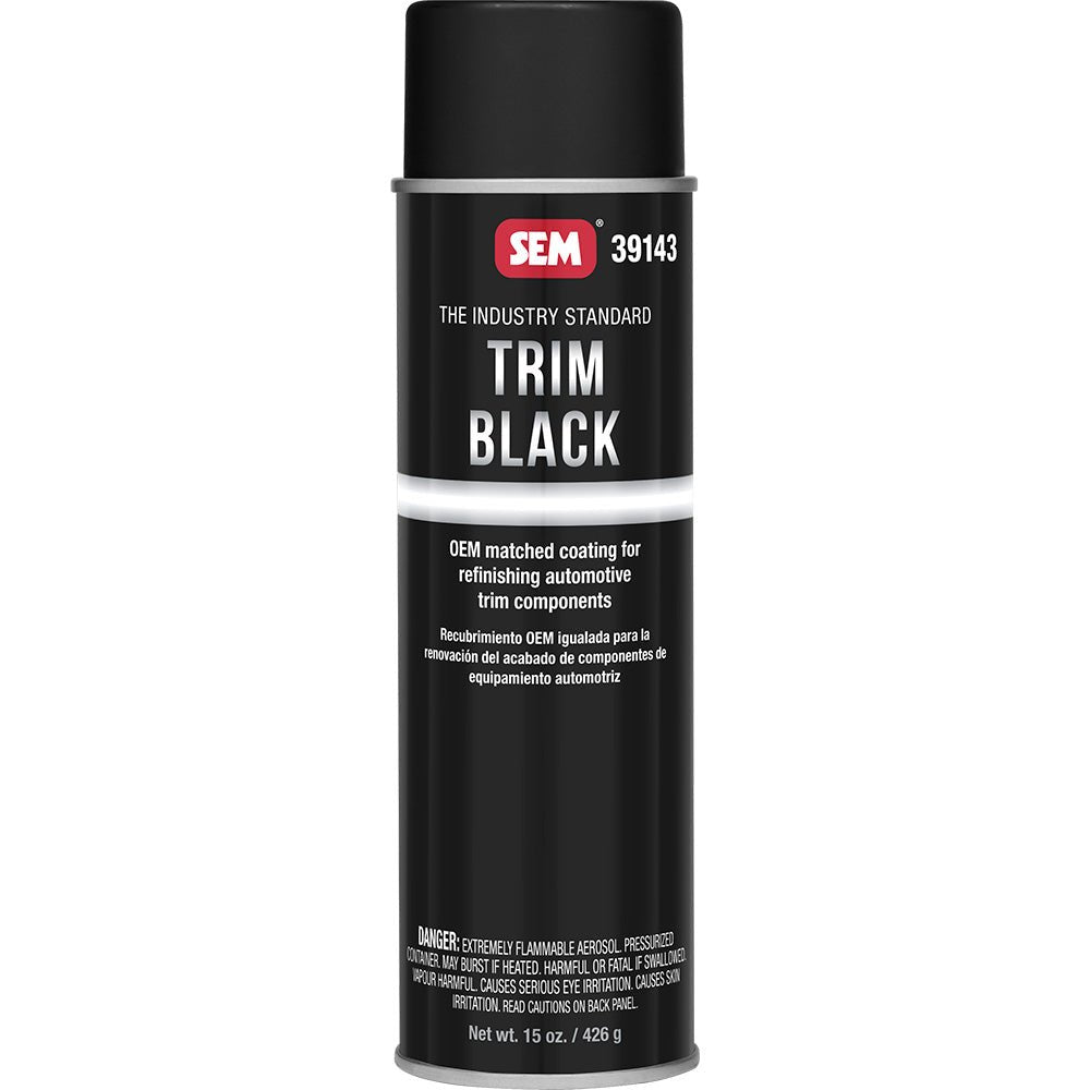 SEM Trim Black - 20oz Aerosol Can [39143] - Houseboatparts.com