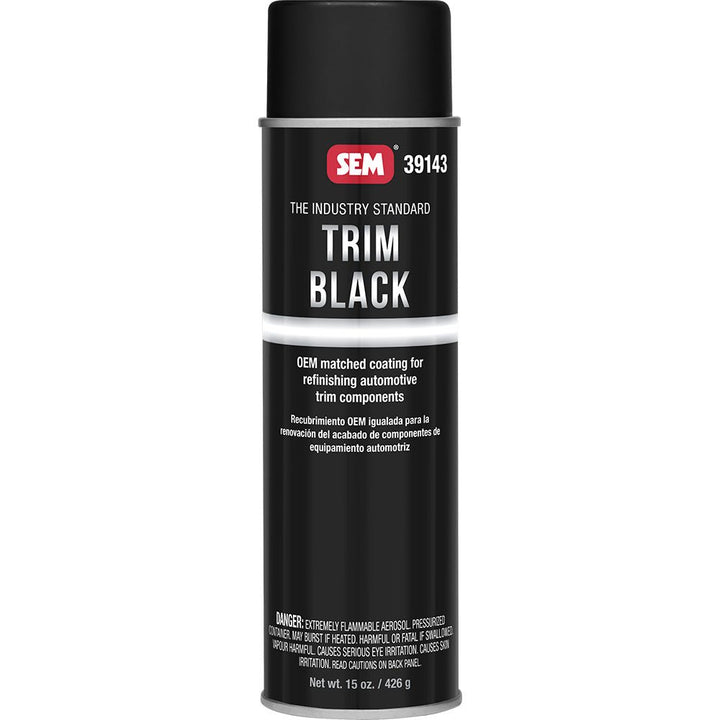 SEM Trim Black - 20oz Aerosol Can [39143] - Houseboatparts.com