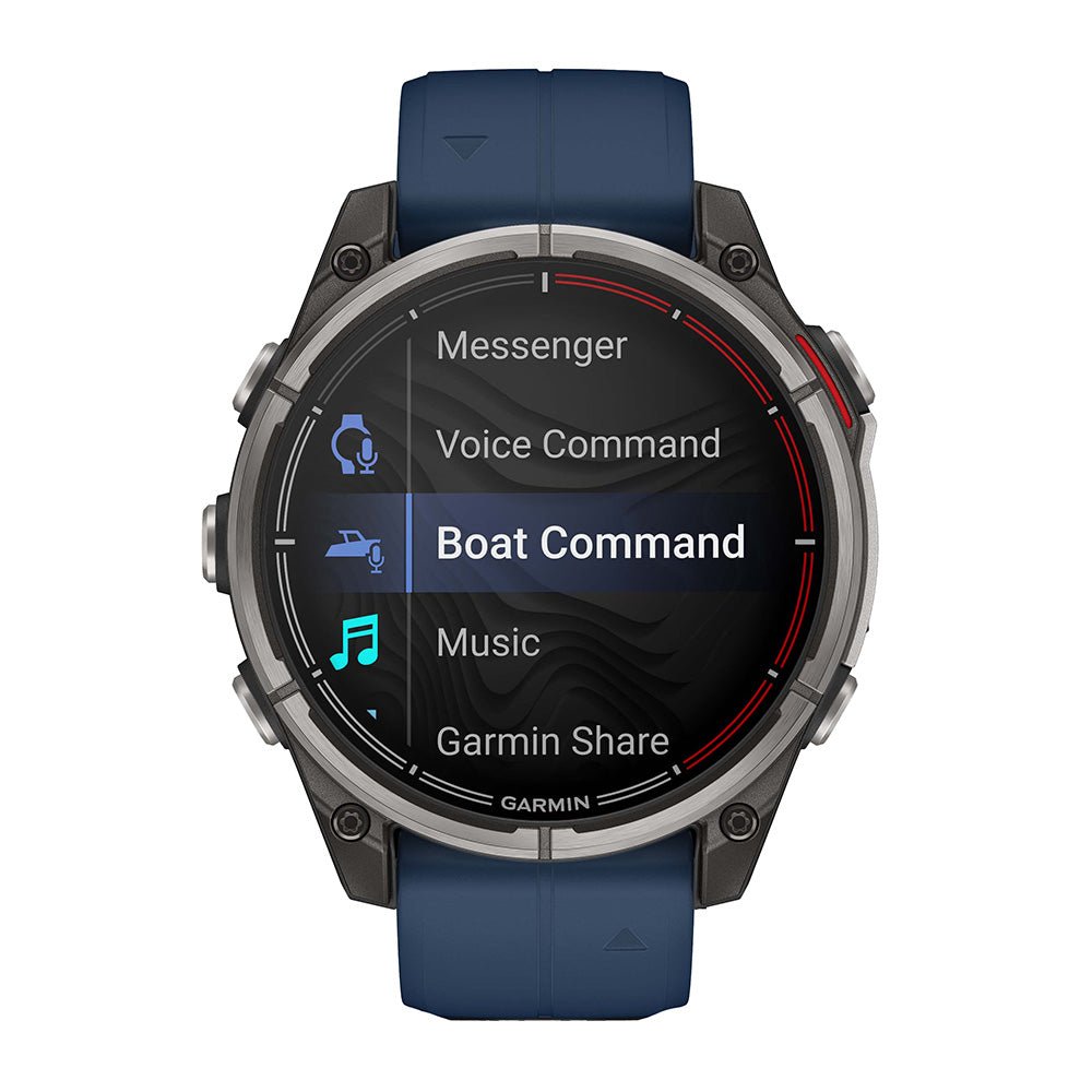 Garmin quatix 8 - 47mm AMOLED Marine GPS Smartwatch [010 - 02904 - 50] - Houseboatparts.com