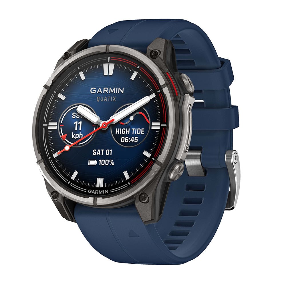 Garmin quatix 8 - 47mm AMOLED Marine GPS Smartwatch [010 - 02904 - 50] - Houseboatparts.com