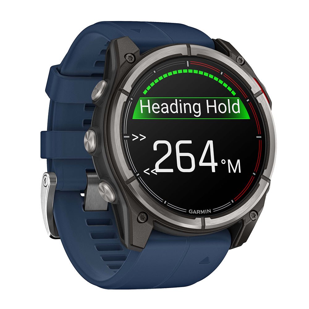 Garmin quatix 8 - 51mm AMOLED Marine GPS Smartwatch [010 - 02905 - 90] - Houseboatparts.com