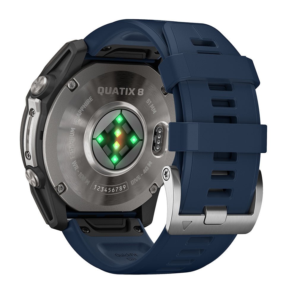 Garmin quatix 8 - 51mm AMOLED Marine GPS Smartwatch [010 - 02905 - 90] - Houseboatparts.com