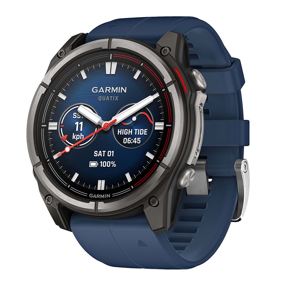 Garmin quatix 8 - 51mm AMOLED Marine GPS Smartwatch [010 - 02905 - 90] - Houseboatparts.com