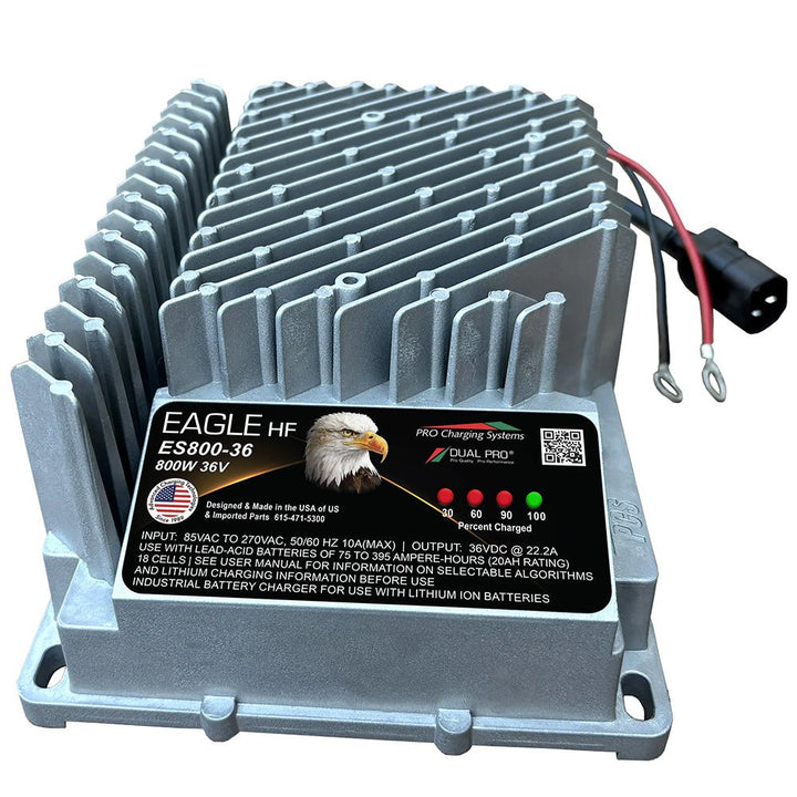 Dual Pro HF Eagle ES800 Series 36V Single Lithium Charger [ES0800 - 36V003] - Houseboatparts.com