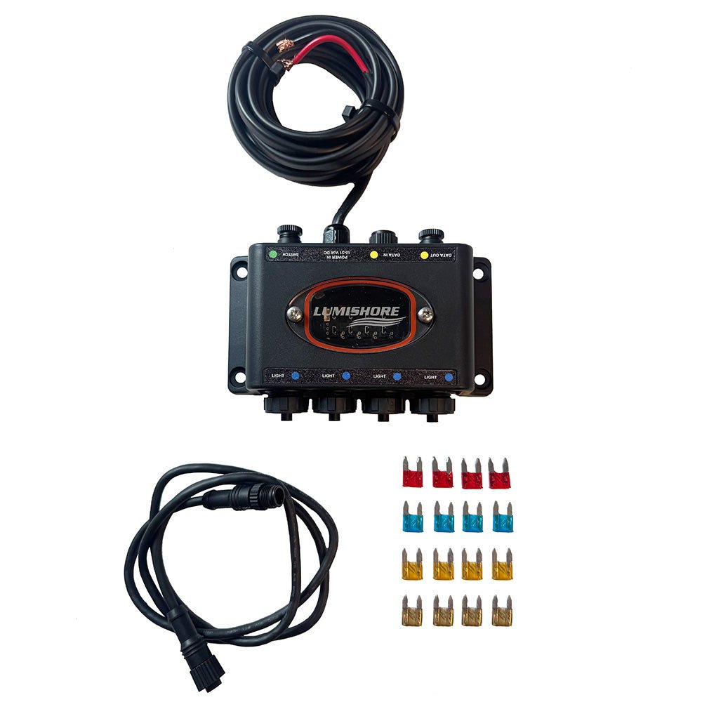 Lumishore i - Connect Hub Kit w/1M DMX Cable [010 - 04359 - 00] - Houseboatparts.com