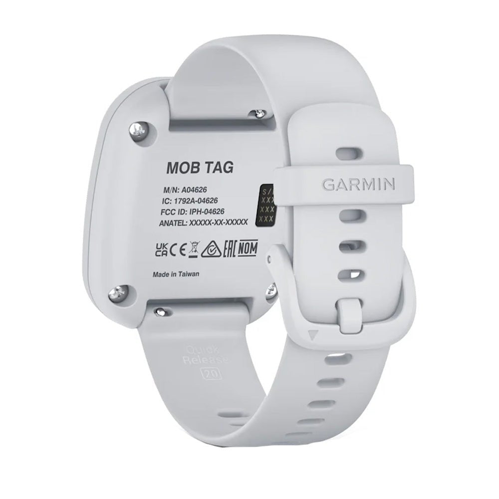 Garmin MOB Tag w/White Quick Release Band [010 - 02908 - 30] - Houseboatparts.com
