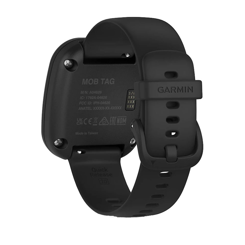 Garmin MOB Tag w/Black Quick Release Band [010 - 02908 - 31] - Houseboatparts.com