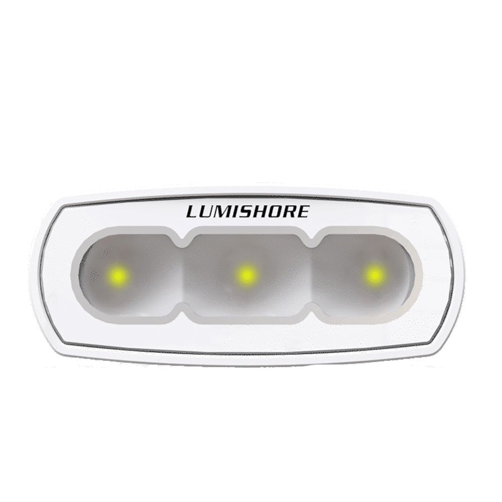 Lumishore ECLIPSE 4" Flood Light - White Housing [010 - 04458 - 00] - Houseboatparts.com