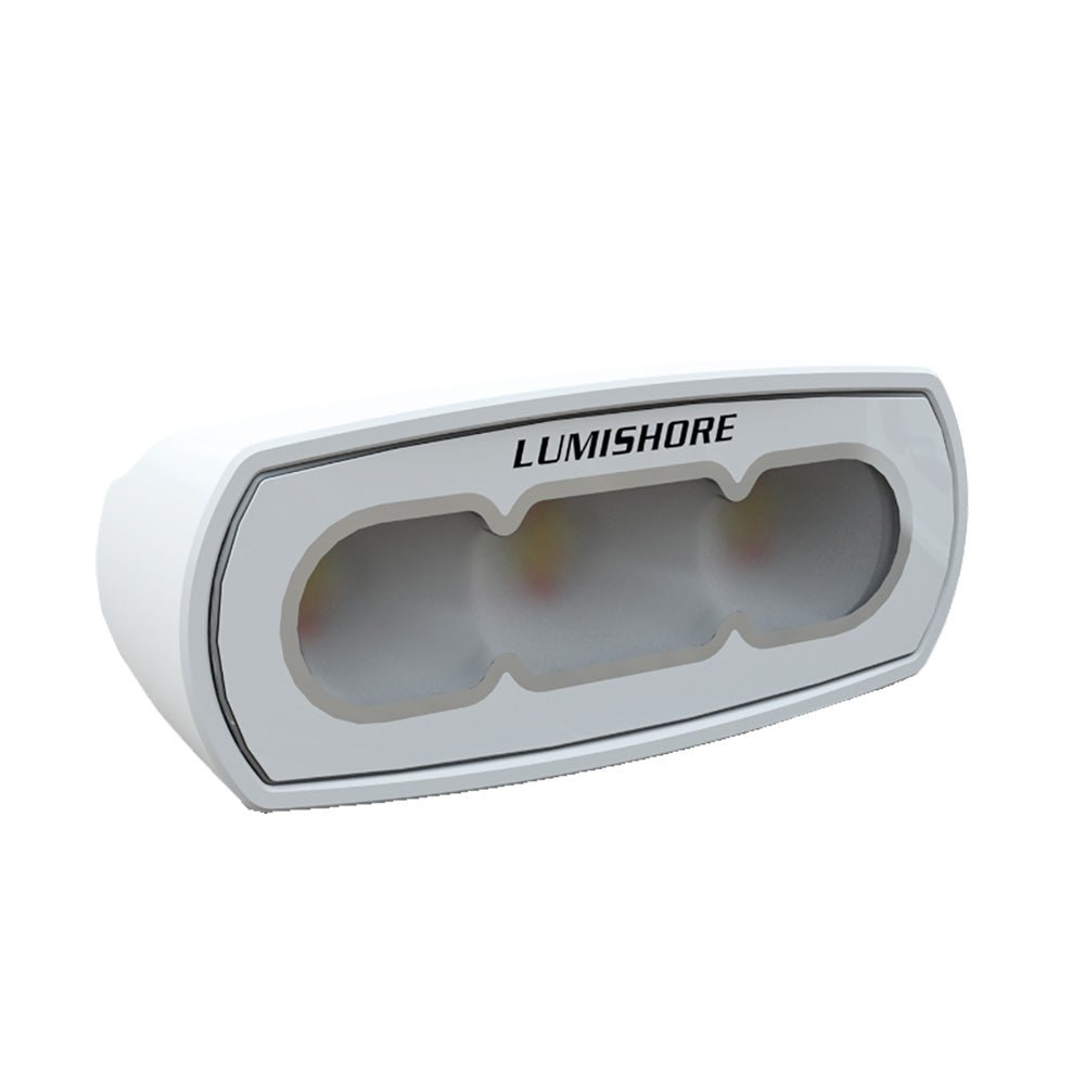 Lumishore LUX 4" Flood Light - White Housing [010 - 04459 - 00] - Houseboatparts.com