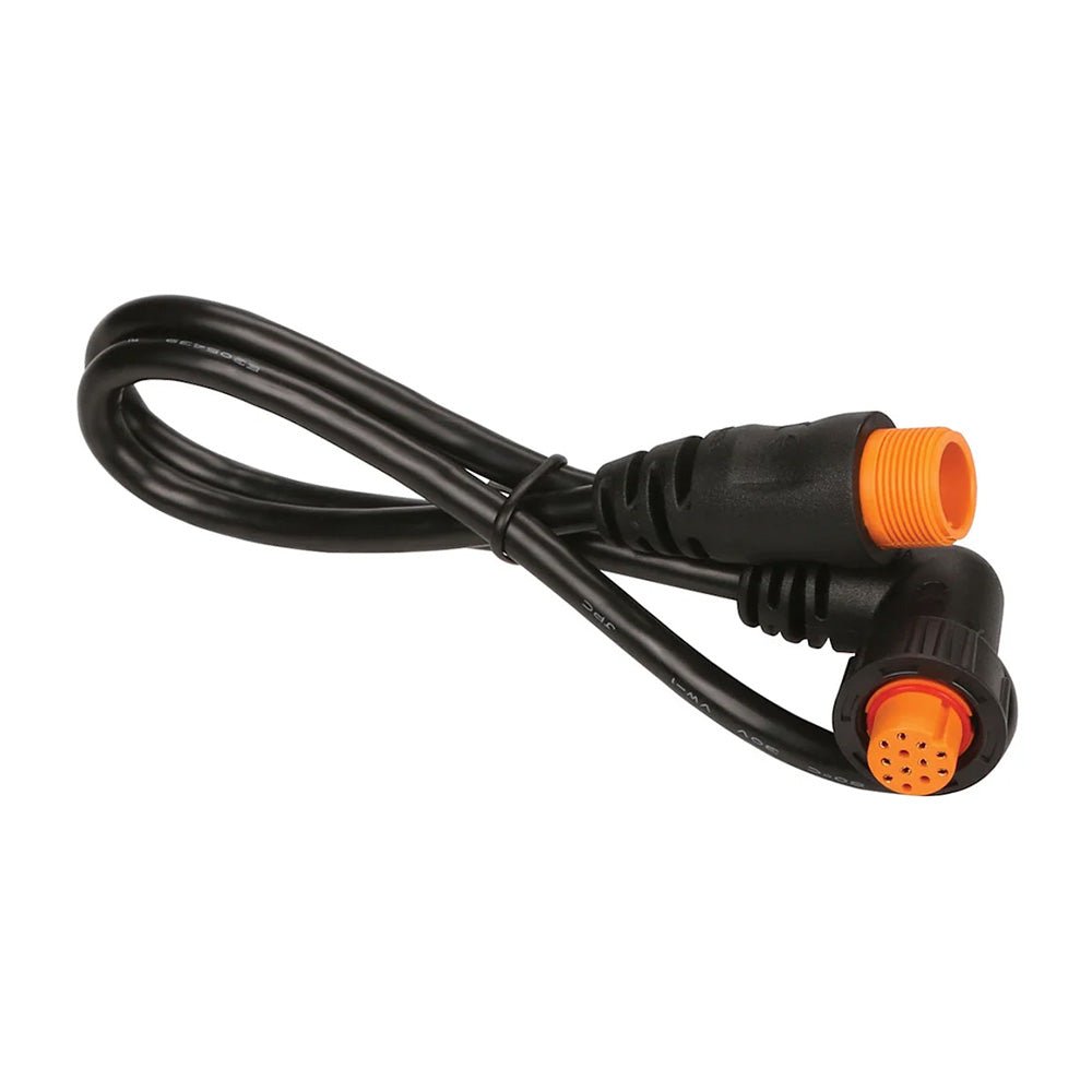 Garmin Transducer Right Angle Adapter Cable (12 - pin) [010 - 12098 - 10] - Houseboatparts.com