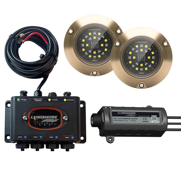 Lumishore LUX SMX154 2 Lights Hub LUX Command Center [010 - 04510 - 00] - Houseboatparts.com