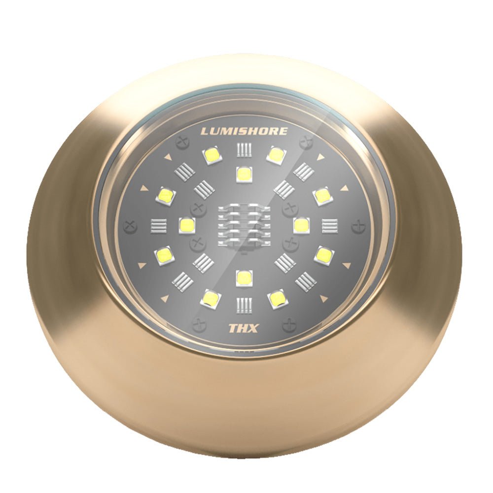 Lumishore ORA THX204 Thru - Hull Single Light White [010 - 04515 - 00] - Houseboatparts.com