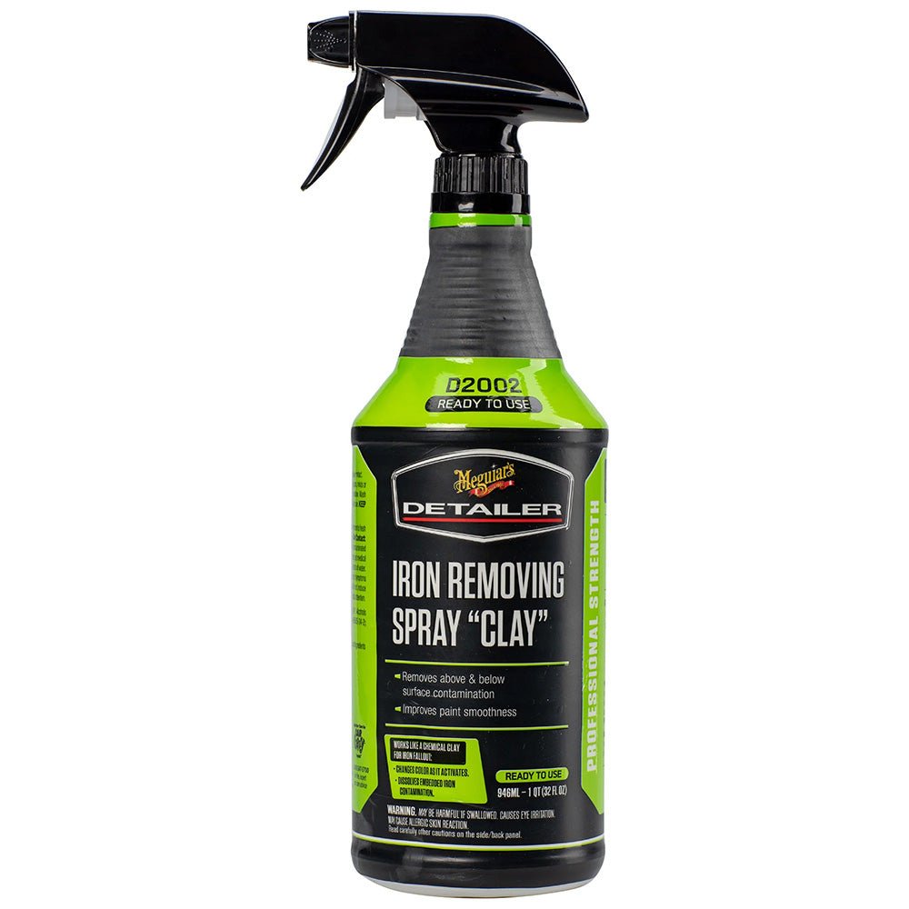 Meguiar's Iron Removing Spray "Clay" - 32oz [DRTU200232] - Houseboatparts.com