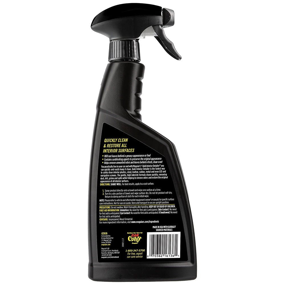 Meguiar's Quik Interior Detailer - 16oz [G13616] - Houseboatparts.com