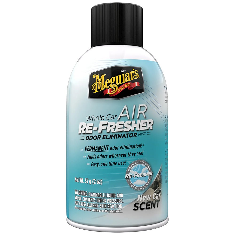 Meguiar's Whole Car Air Refresher Odor Eliminator - New Car Scent [G16402] - Houseboatparts.com