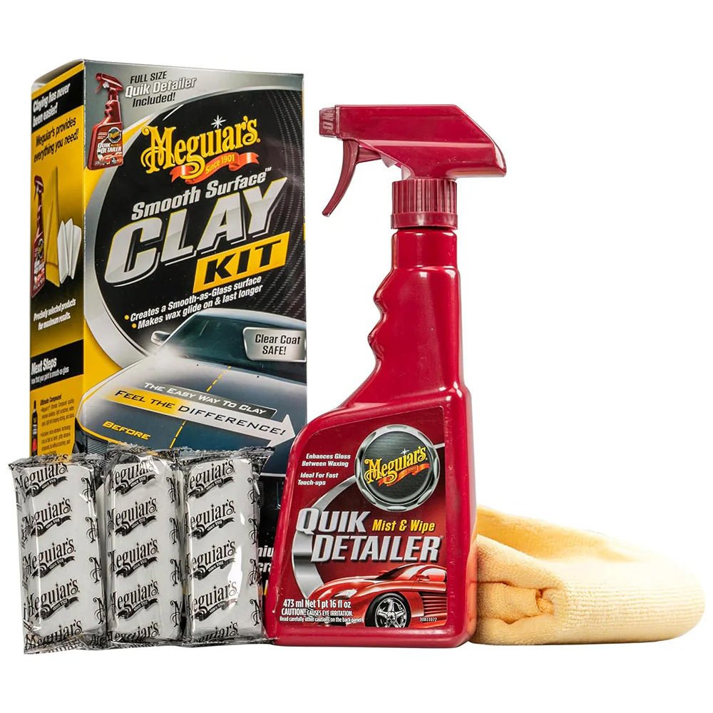 Meguiar's Smooth Surface Clay Kit [G191700] - Houseboatparts.com