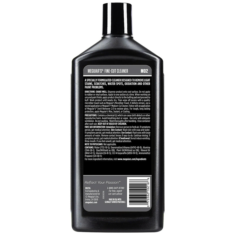 Meguiar's Fine - Cut Cleaner - 16oz [M0216] - Houseboatparts.com
