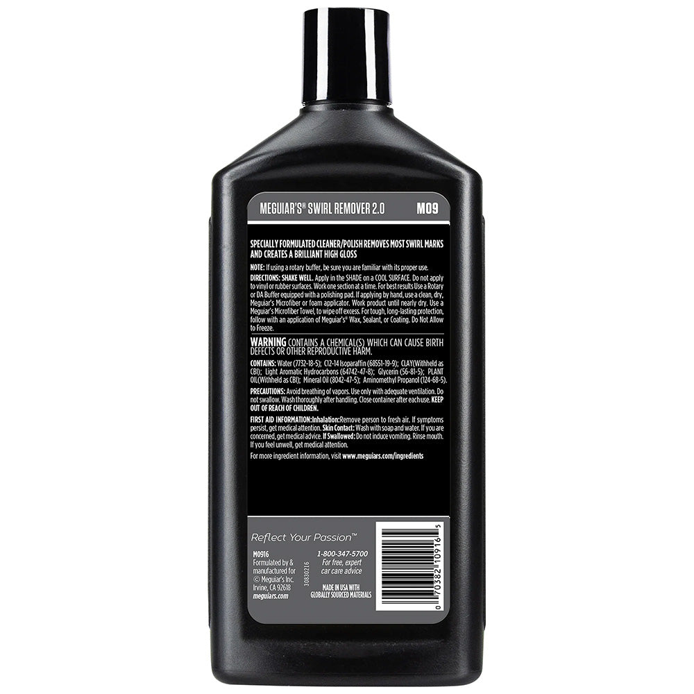 Meguiar's Swirl Remover - 16oz [M0916] - Houseboatparts.com