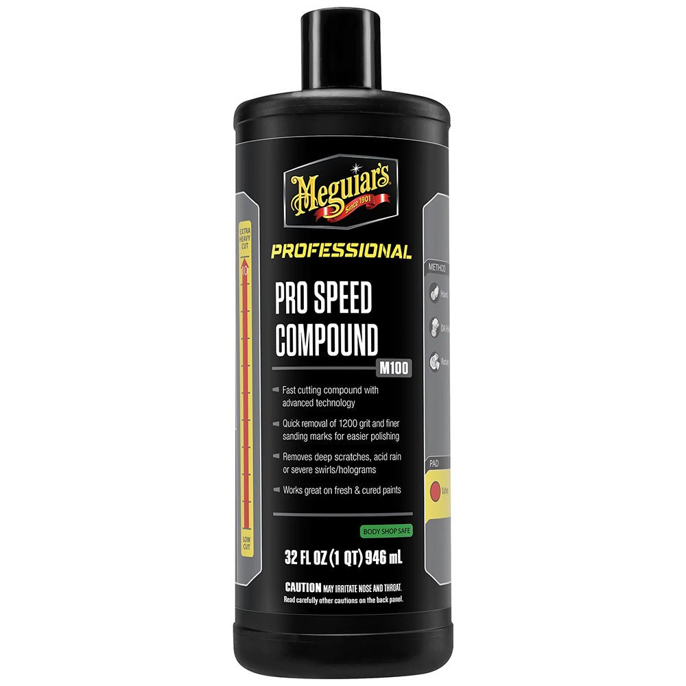 Meguiar's Professional Pro Speed Compound - 32oz [M10032] - Houseboatparts.com