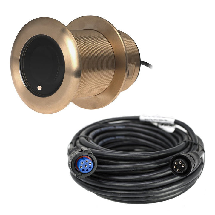 Airmar B60 Thru-Hull Transducer 12 Tilt, 8-Pin Garmin Connector, Depth Temperature [B60-12-8G] - Houseboatparts.com