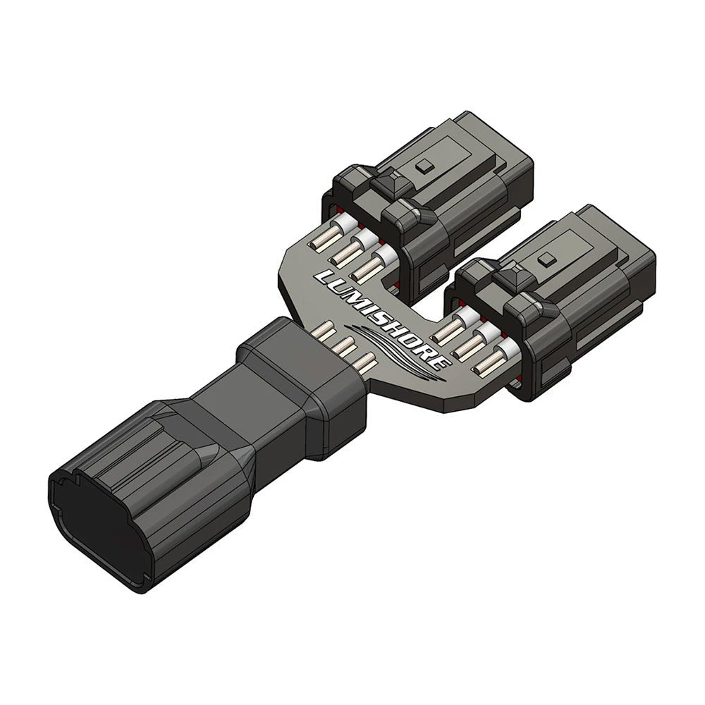 Lumishore Lux Strip Neon Flex 6 - Core 2 - Way Splitter [010 - 14465 - 00] - Houseboatparts.com