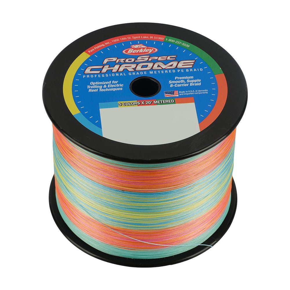 Berkley ProSpec Chrome 5 x 20' Metered Braid - 20lb - 3500yd [1621889] - Houseboatparts.com